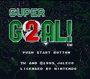 Super Goal! 2 (USA) screen shot title